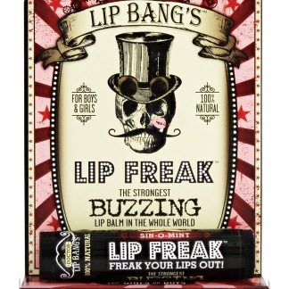 Lábio Aberração Lábio Bálsamo Pecado-O-Hortelã - 0.15 oz. Dr. Lip Bang's