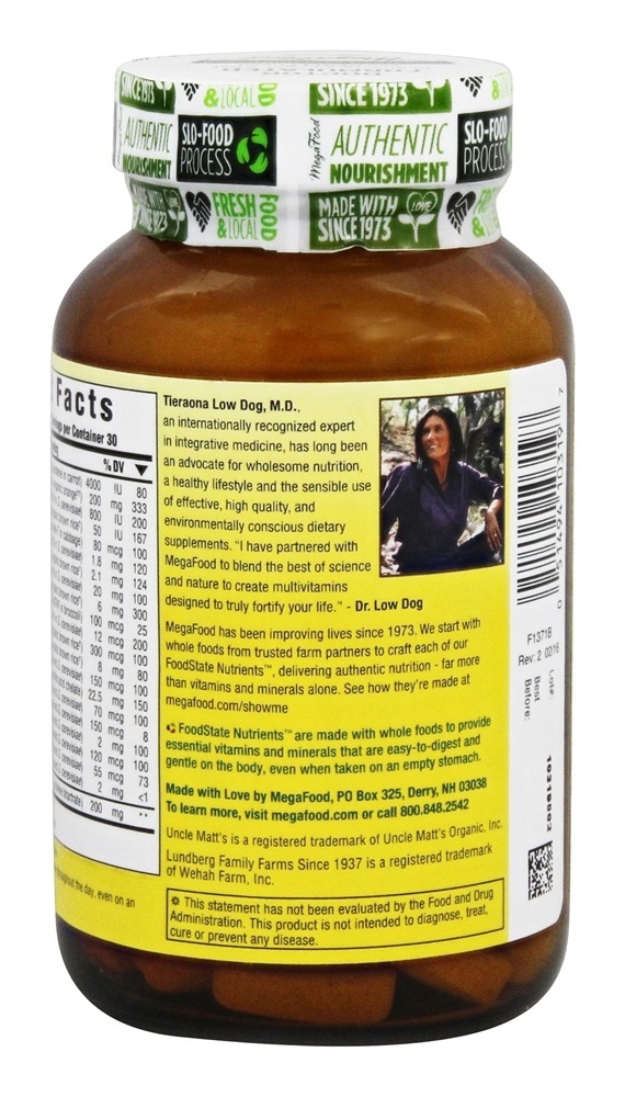 Multi Para Homens - 60 Tablets MegaFood - Imagem 3