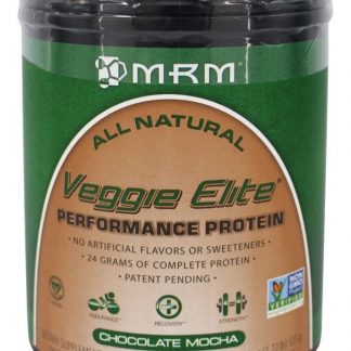 Proteína de Desempenho Veggie Elite Todo Mocha de Chocolate Natural - 1.22 lb. MRM