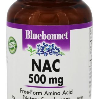 NAC 500 mg. - 60 Cápsula (s) vegetal (s) Bluebonnet Nutrition