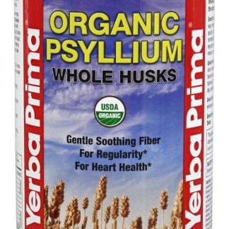 Orgânico Psyllium Inteiro Cascas - 12 oz. Yerba Prima