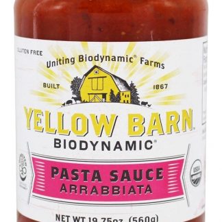 Molho de Macarrão Orgânico Arrabbiata - 19.75 oz. Yellow Barn Biodynamic