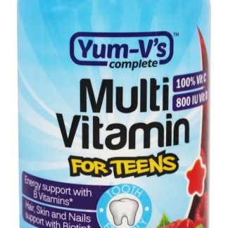 Completar Múltiplas Vitamina para Adolescentes Framboesa - Yum-V's Complete 60 Yum-V's Complete