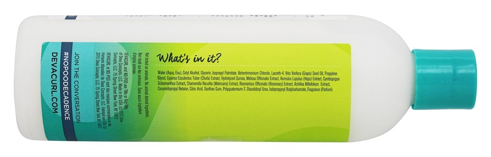 Limpador de Decadência Sem Poo - 12 fl. oz. DevaCurl - Imagem 2