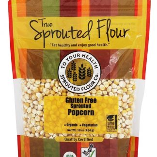 Pipoca Brotada Sem Glúten Orgânica - 16 oz. To Your Health