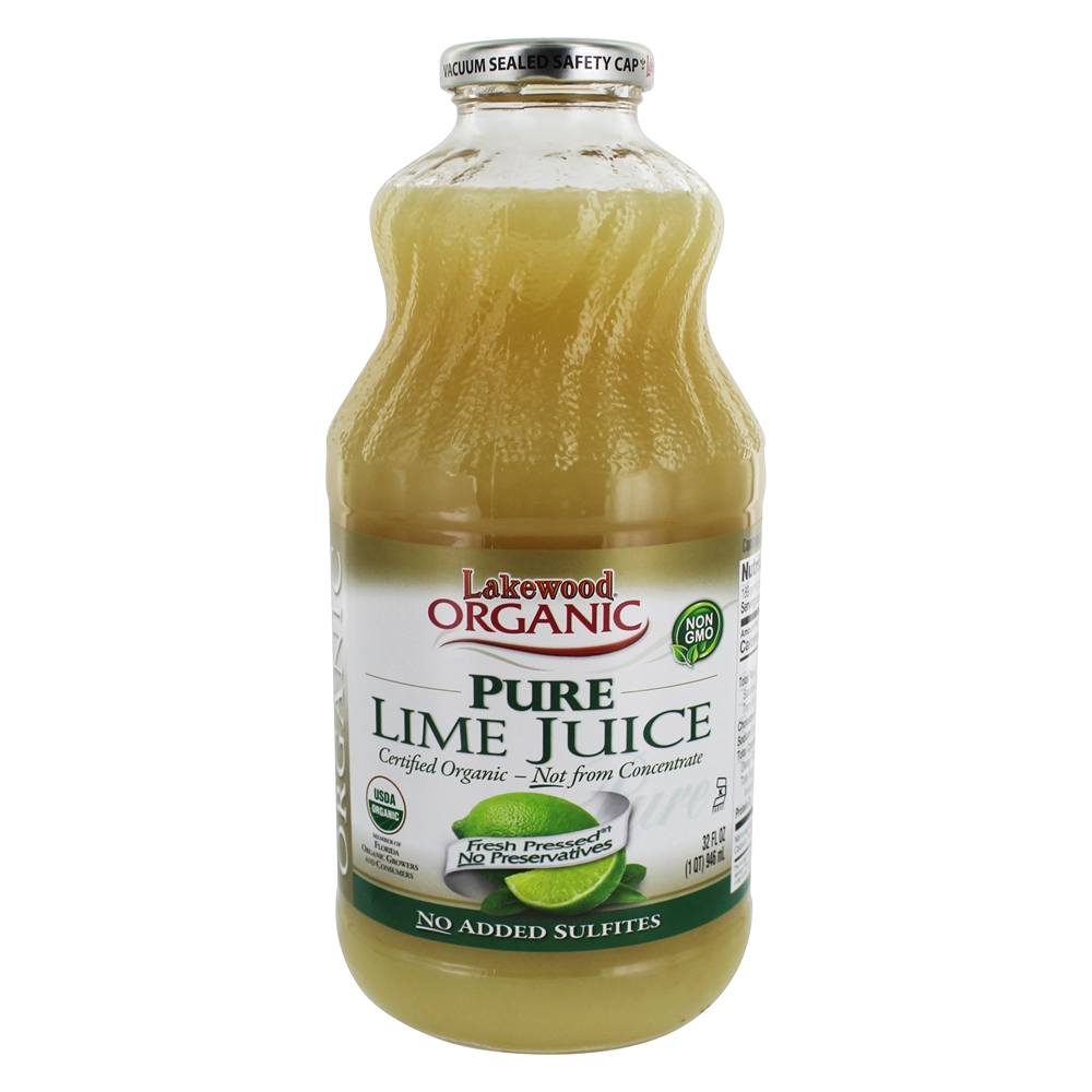 Pure Organic Juice Lime - 32 fl. oz. Lakewood