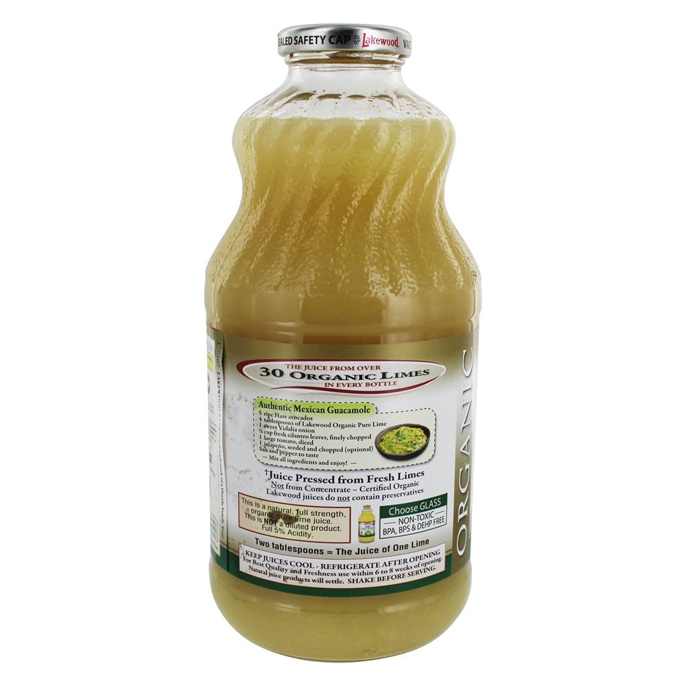 Pure Organic Juice Lime - 32 fl. oz. Lakewood - Imagem 4