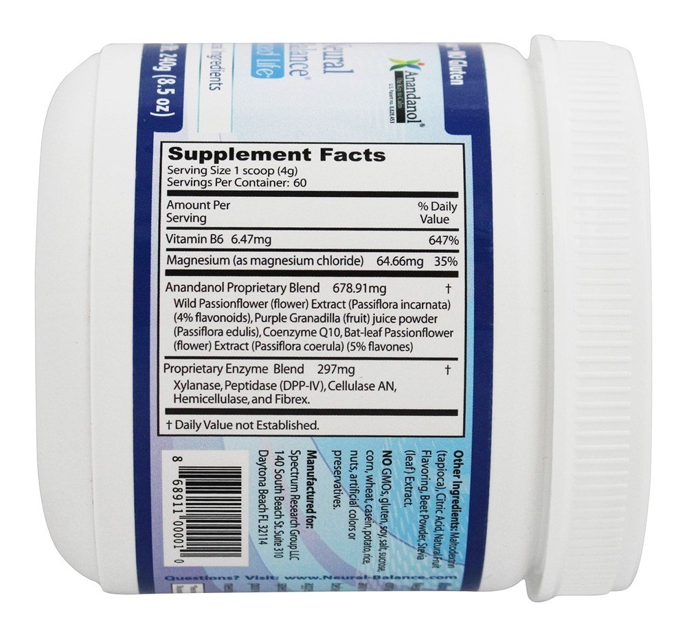 Neural Balance em Pó - 8.5 oz. Spectrum Research - Imagem 2