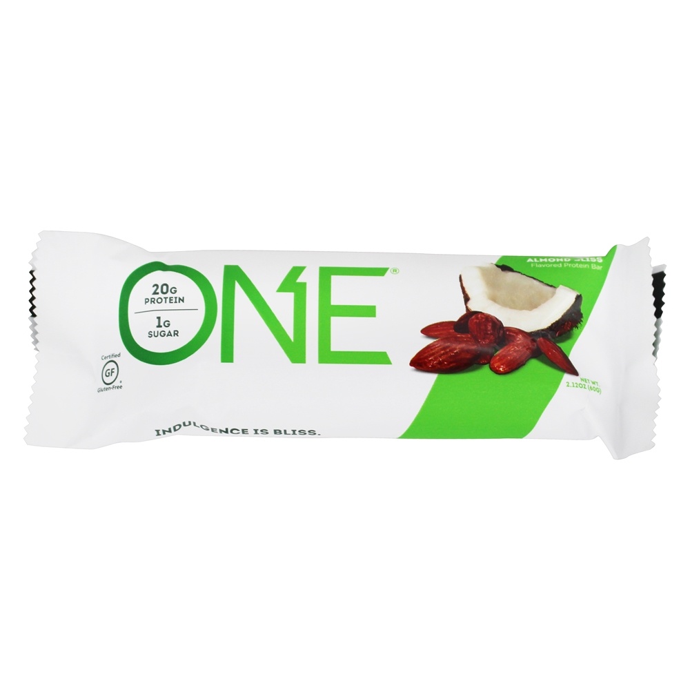 ONE Protein Bar Almond Bliss - 12 Bares Anteriormente OhYeah! Uma barra ISS Research - Imagem 4
