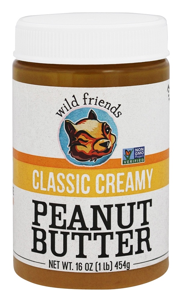 Pasta de Amendoim Cremosa Clássica - 16 oz. Wild Friends