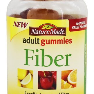 Fibra Gomas Para Adultos Vários Sabores - 90 Gummies Nature Made