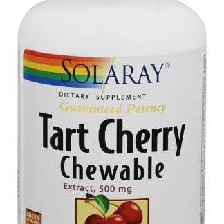 Extrato de Cereja Tart 500 mg. - 90 comprimidos mastigáveis Solaray