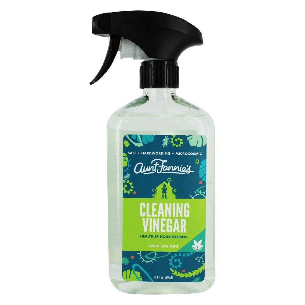 Limpeza Vinagre Superfície Spray Fresco Cal Hortelã - 16.9 fl. oz. Aunt Fannie's