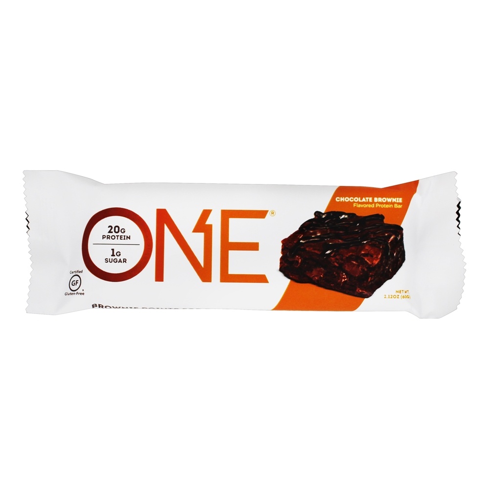 Uma barra de proteína Brownie de chocolate - 2.12 oz. Anteriormente OhYeah! Uma barra ISS Research