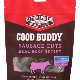 Bom Camarada Salsicha Cortes Cão Trata Real Carne Receita - 5 oz. Castor & Pollux
