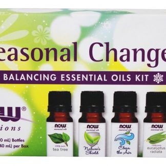 Kit de equilíbrio de óleos essenciais para mudanças sazonais NOW Foods