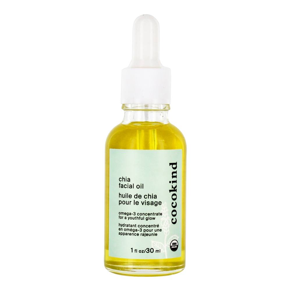 Óleo Facial De Chia Orgânico - 1 fl. oz. Cocokind - Imagem 2