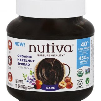 Avelã Orgânica Espalhada com Cacau Escuro - 13 oz. Nutiva