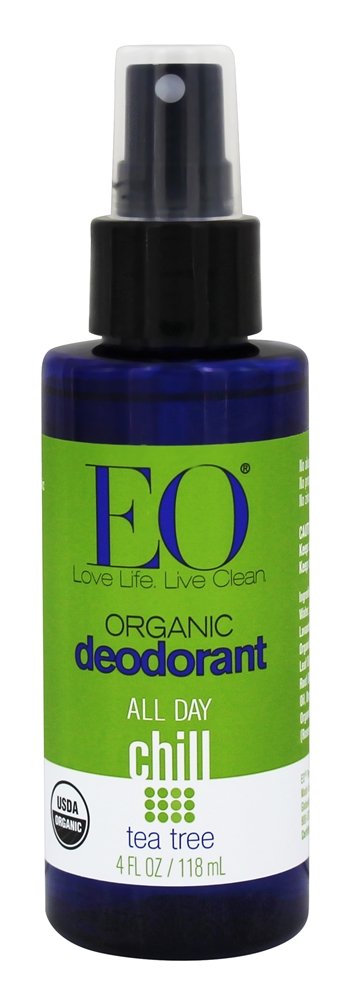 Árvore de chá de desodorante orgânico Spray - 4 fl. oz. EO Products