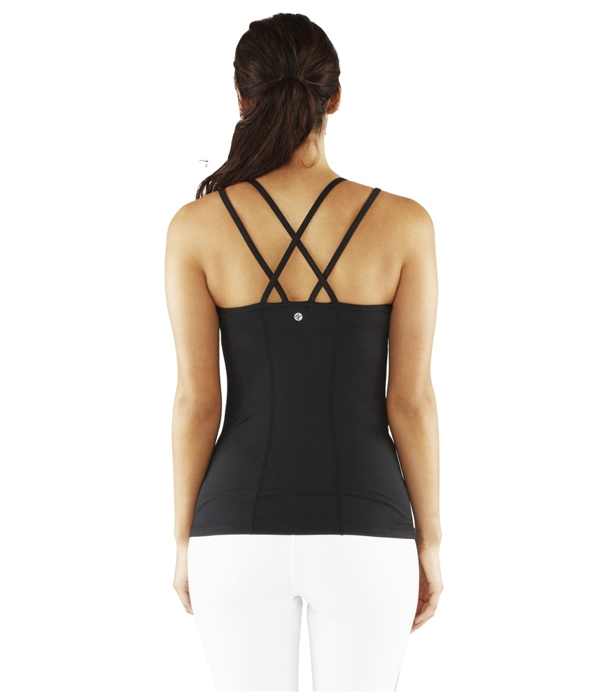Cinta Cruz Cami Preto - Médio Manduka - Imagem 2