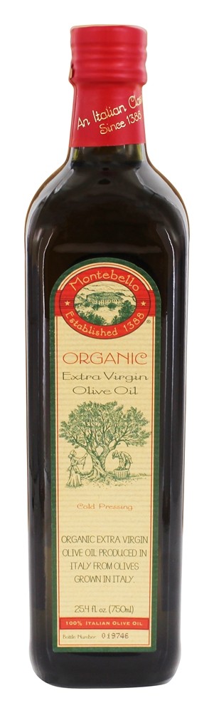 Azeite Virgem Extra Orgânico - 25.4 fl. oz. Montebello
