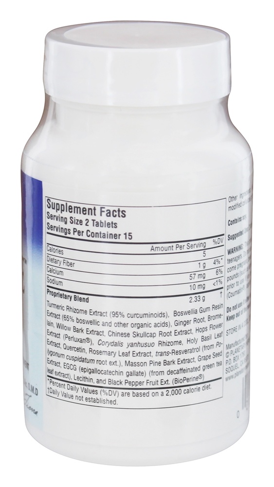 Inflama-Care - 30 Tablets Planetary Herbals - Imagem 2