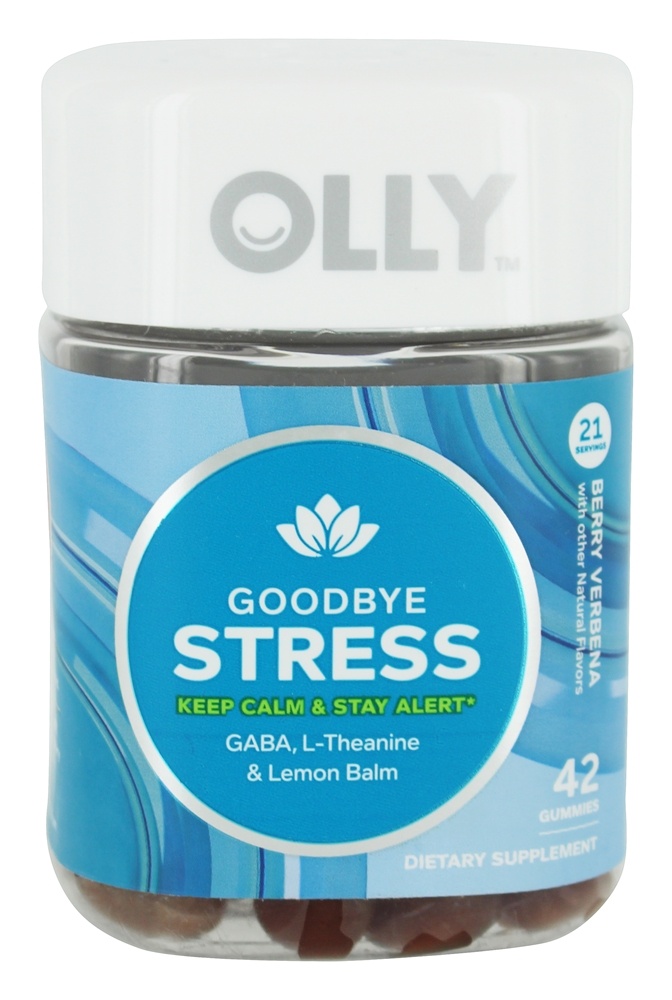 Adeus Estresse Baga Verbena - 42 Gummies Olly