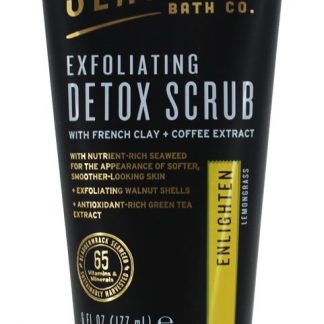 Esfoliante Esfoliante Detox Enlighten Lemongrass - 6 fl. oz. The Seaweed Bath Co.
