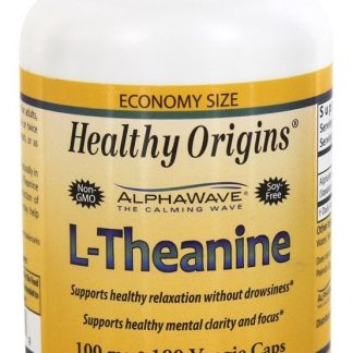 L-Teanina 100 mg. - 180 Cápsula (s) vegetal (s) Healthy Origins
