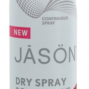 Desodorante Spray Seco Contínuo Soft Rose - 3.8 fl. oz. JASON Natural Products