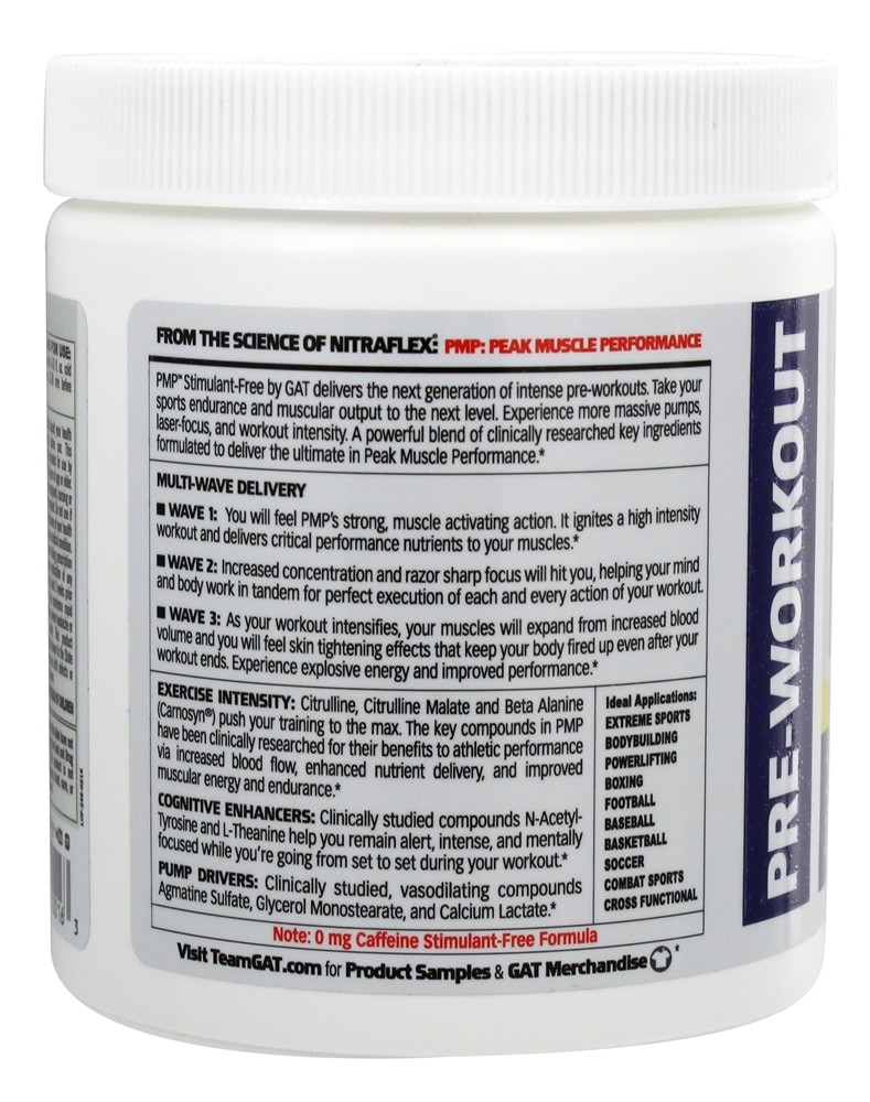 PMP Pico Músculo Atuação Stim-Livre Laranja Creme - 9 oz. GAT - Imagem 3