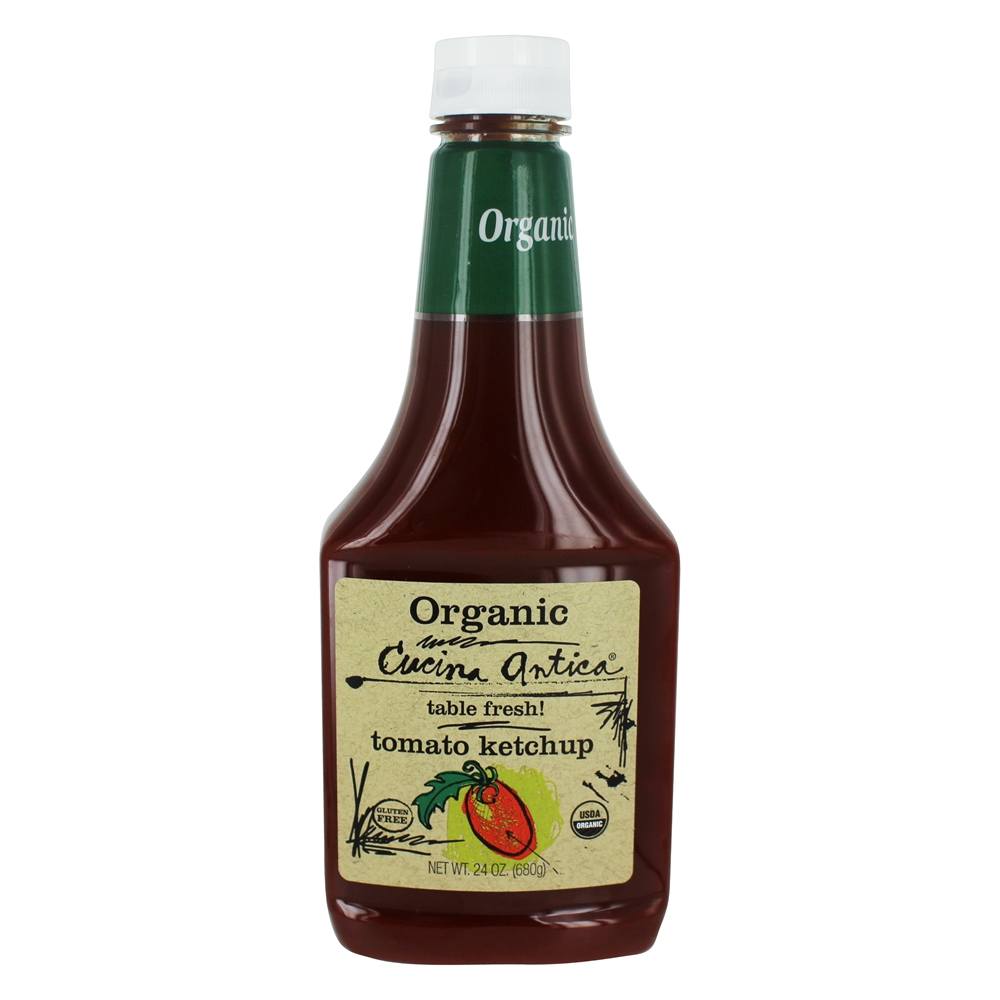 Ketchup de tomate orgânico - 24 oz. Cucina Antica