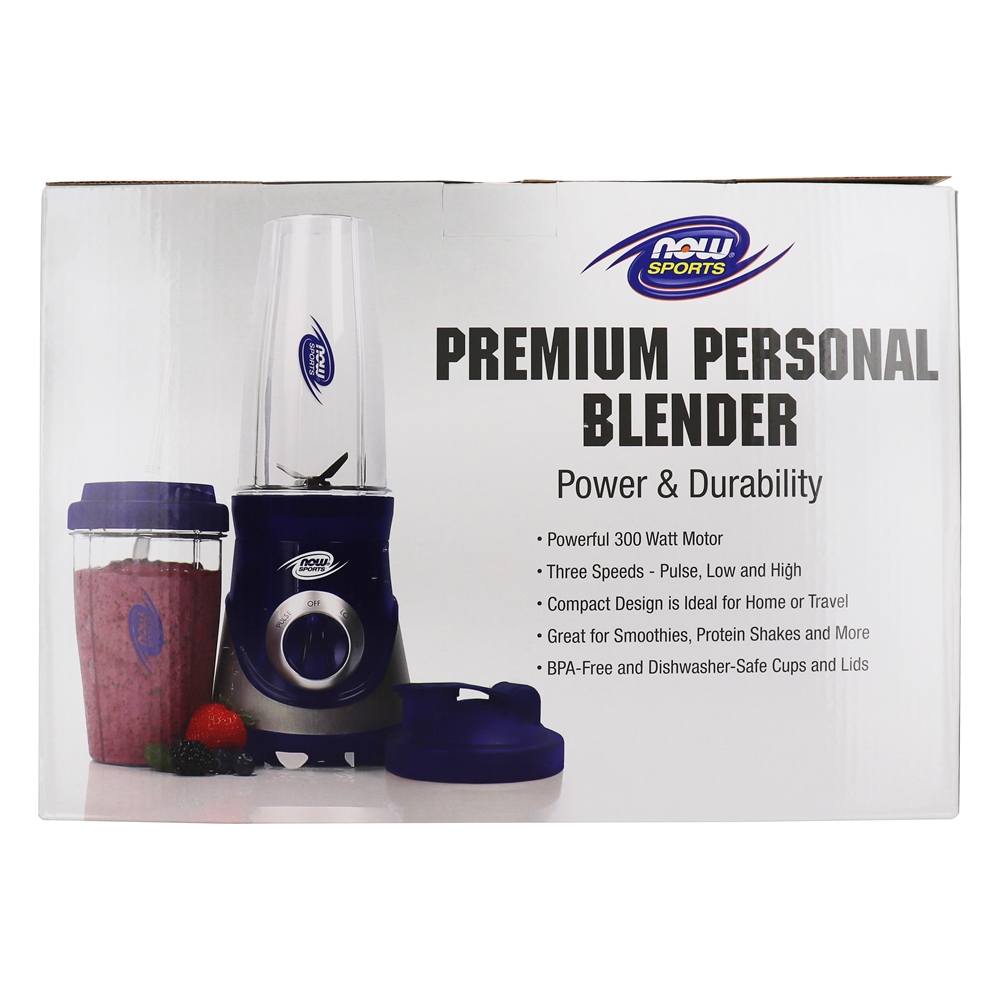 300 Watt Premium Blender Pessoal NOW Foods - Imagem 2