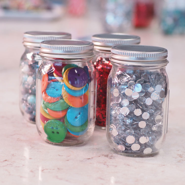 Mini frascos de armazenamento - Pacote 4 Ball - Imagem 9