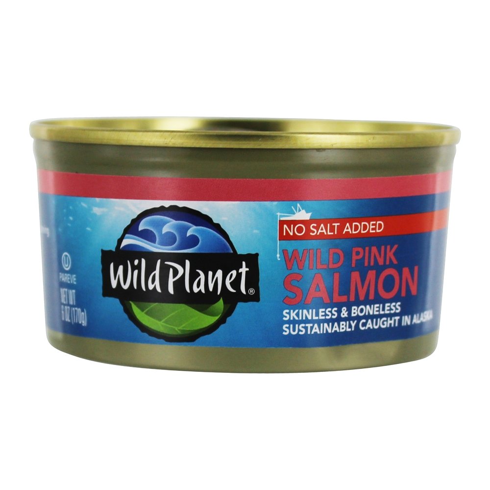 Selvagem Alasca Rosa Salmão Não Sal Adicionado - 6 oz. Wild Planet