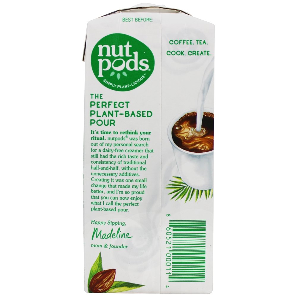 Sem açúcar + Lácteos Creamer Original - 11.2 oz. nutpods - Imagem 3