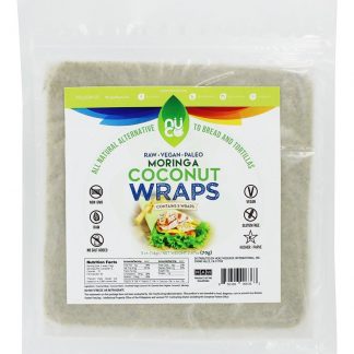 Coconut Wraps Moringa - 5 Contagem NUCO