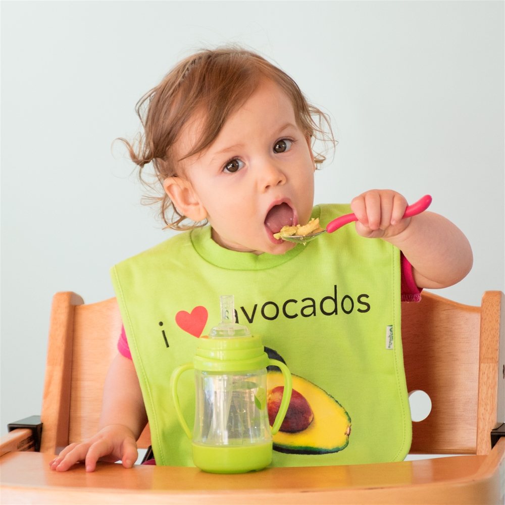 Conjunto de Talheres de Aprendizagem 12 + Meses Rosa - 3 Peça (s) Green Sprouts - Imagem 3