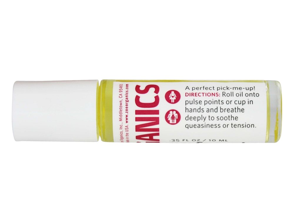 Refresque o óleo - 0.35 fl. oz. Zoe Organics - Imagem 3