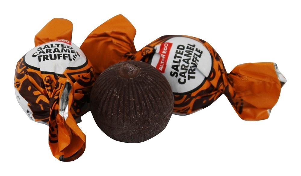 Trufas De Chocolate Escuro Orgânico De Caramelo Salgado - 60 Peça (s) Alter Eco - Imagem 3