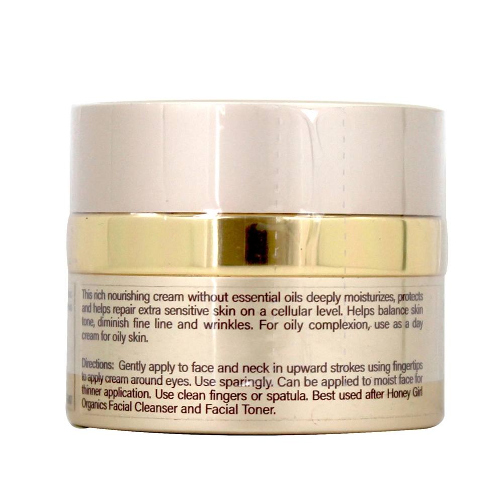 Creme Facial Noite Orgânica Extra Sensível - 1.75 fl. oz. Honey Girl Organics - Imagem 3