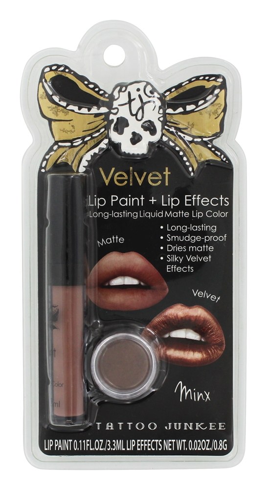 Pintura labial + efeitos labiais Minx - 2 Contagem Tattoo Junkee