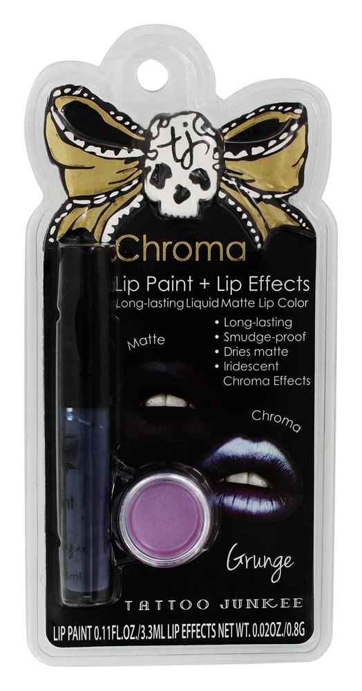 Pintura labial + efeitos de lábio Grunge - 2 Contagem Tattoo Junkee