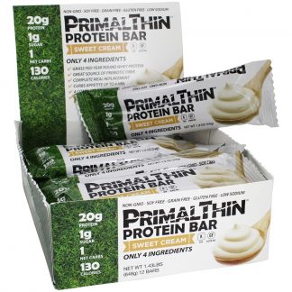 Primalthin Proteína Bar Doce Creme - 12 Barras Julian Bakery