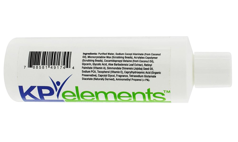 Hidratante & Esfoliantes Chuveiro Corpo Esfregar - 8 fl. oz. KP Elements - Imagem 2