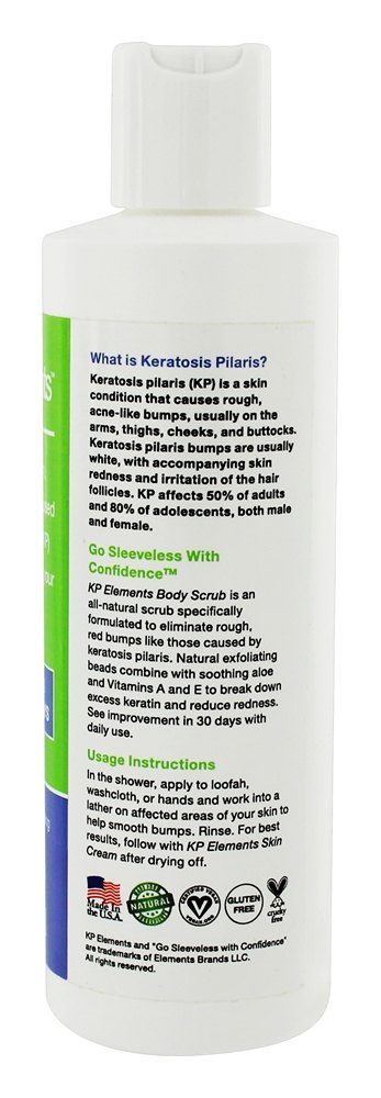 Hidratante & Esfoliantes Chuveiro Corpo Esfregar - 8 fl. oz. KP Elements - Imagem 3