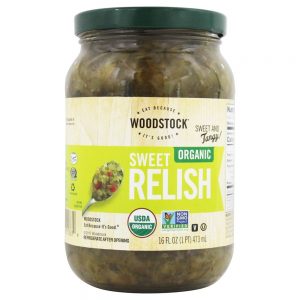 Orgânico Doce Relish - 16 fl. oz. Woodstock Farms