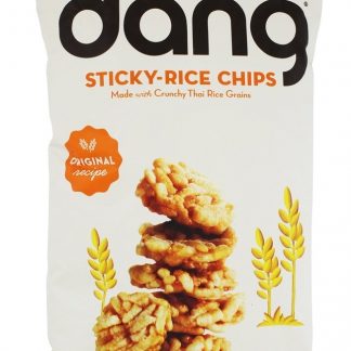 Receita original das microplaquetas pegajosas do arroz - 3.5 oz. Dang