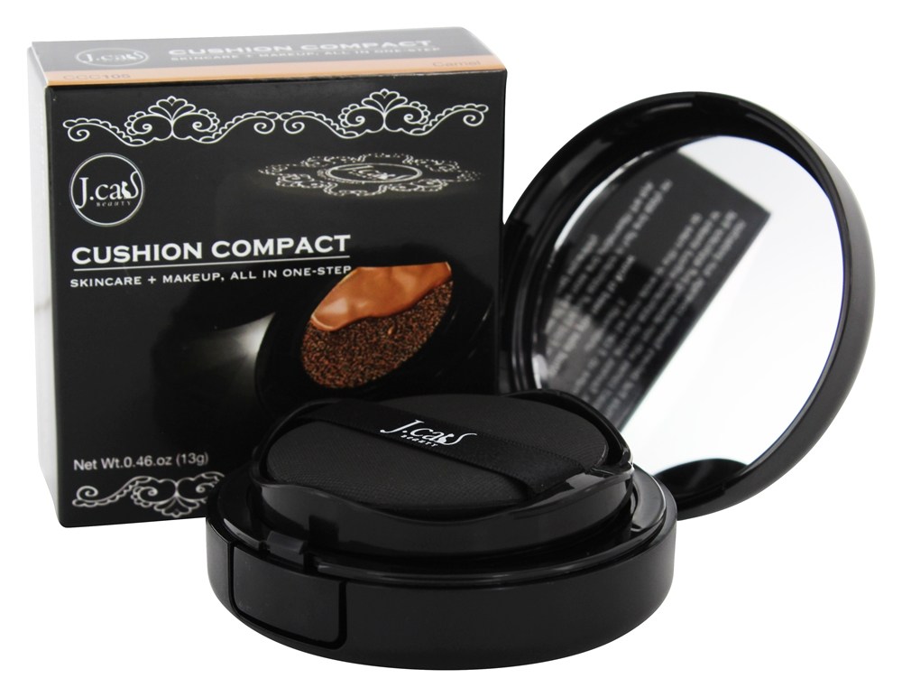 All-In-One Foundation Almofada Camelo Compacto - 0.46 oz. J.Cat Beauty - Imagem 2