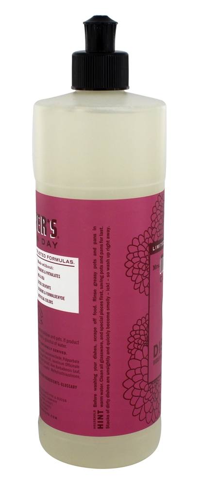Limpar Dia Líquido Prato Sabão Mãe - 16 fl. oz. Mrs. Meyer's - Imagem 3